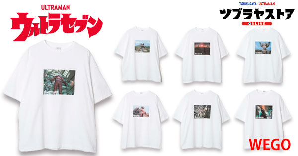 WEGO（ウィゴー）ウルトラセブン55周年 ストーリーＴシャツ ツブラヤ