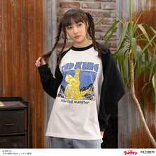 画像をギャラリービューアに読み込む, AIR TWOKYO アメコミイラストロングスリーブTシャツ レッドキング