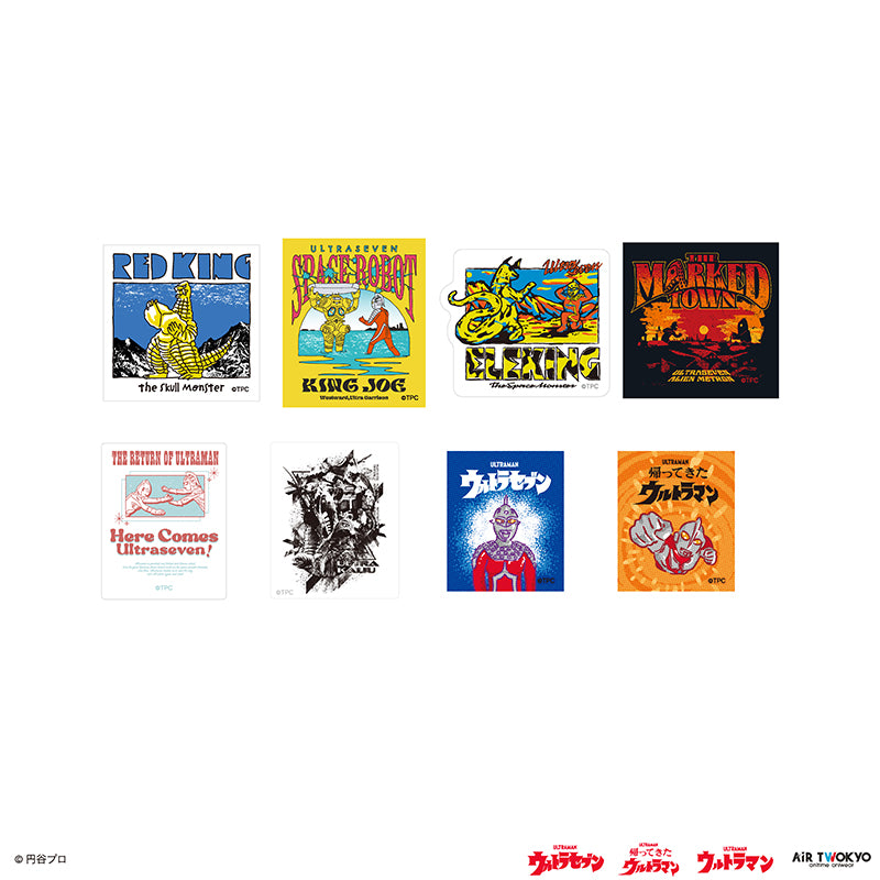 AIR TWOKYO アメコミイラストステッカーセット – TSUBURAYA STORE ONLINE