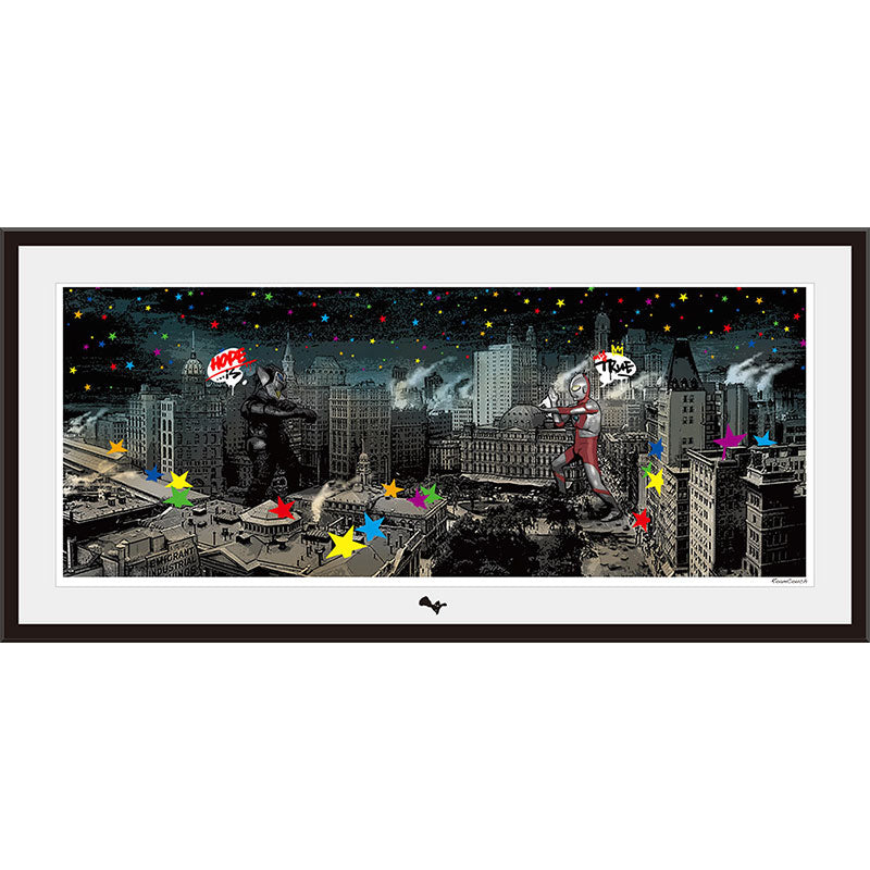 複製原画 RoamCouch「When you wish upon a star/Ultraman × Mefilas NY」（Hand F –  TSUBURAYA STORE ONLINE