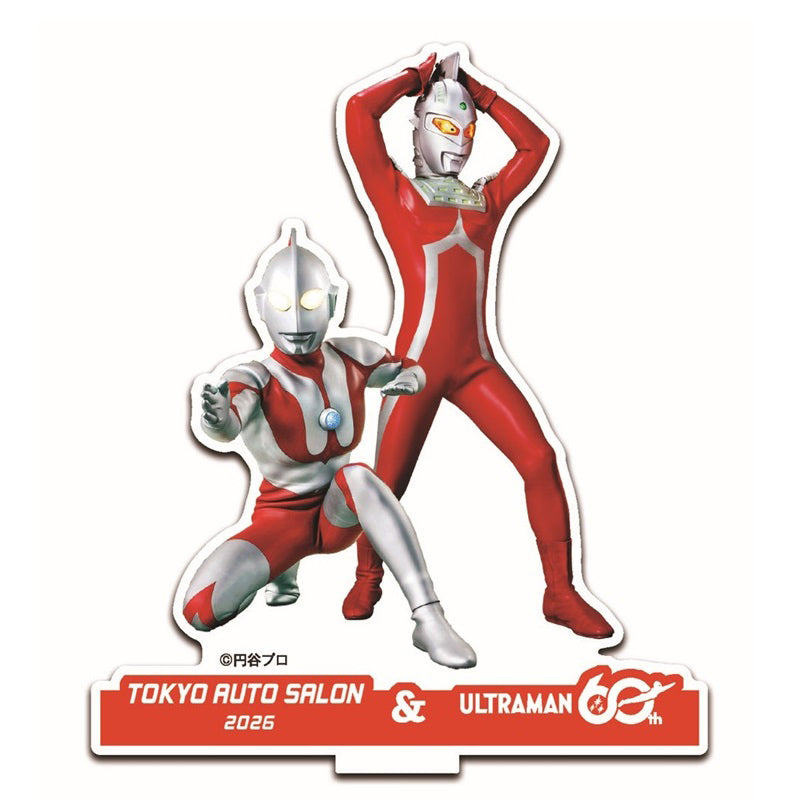 ウルトラマンシリーズ60周年 東京オートサロンコラボアクリルスタンド