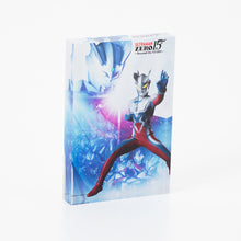 画像をギャラリービューアに読み込む, ウルトラマンゼロ15周年 記念アクリルブロック