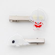 画像をギャラリービューアに読み込む, アクリルヘアクリップ ウルトラマン&ガヴァドン