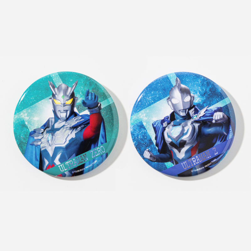 缶バッジセット ウルトラマンゼロ＆ウルトラマンゼット – TSUBURAYA STORE ONLINE