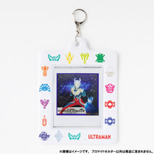 画像をギャラリービューアに読み込む, アクリルブロマイドホルダー ニュージェネレーションウルトラマン アイコン総柄
