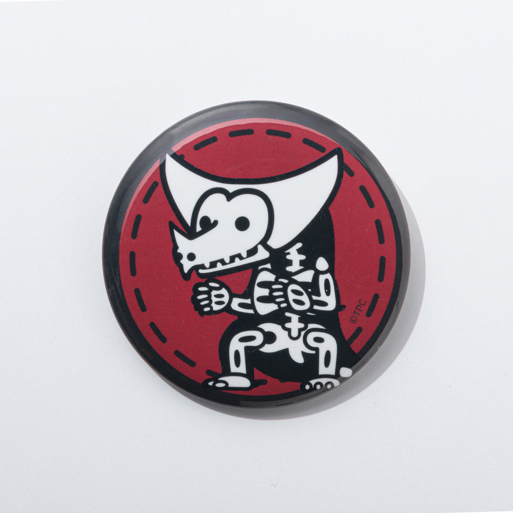 蓄光缶バッジ スケルトンシリーズ ゴモラ – TSUBURAYA STORE ONLINE