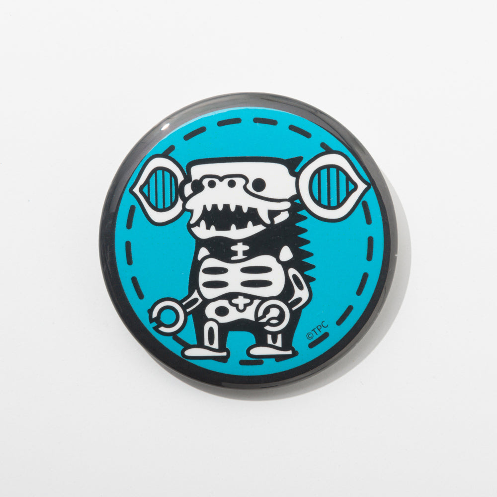 蓄光缶バッジ スケルトンシリーズ ギャンゴ – TSUBURAYA STORE ONLINE