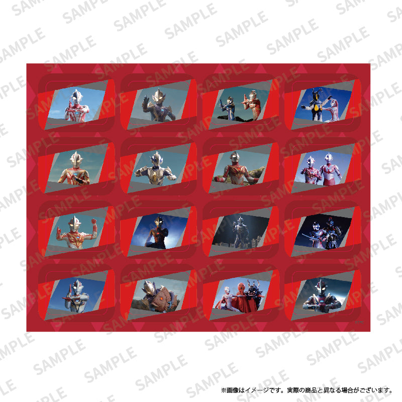 ウルトラマン　ファミリー　プリズムステッカー プリントシール風ステッカー ウルトラマンメビウス＆ウルトラマン