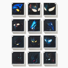 画像をギャラリービューアに読み込む, ランダムアクリルブロックキーホルダー ULTRAMAN EXHIBITION 光の回廊 vol.3 全12種 コンプリートセット