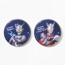 画像をギャラリービューアに読み込む, 缶バッジセット ウルトラマンゼロコスモライズ