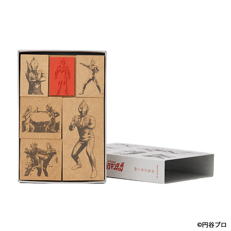 ゴム印セット Rubber Stamp Collection ULTRAMAN ウルトラマンティガ