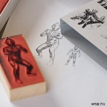 画像をギャラリービューアに読み込む, ゴム印セット Rubber Stamp Collection ULTRAMAN ウルトラマンティガ