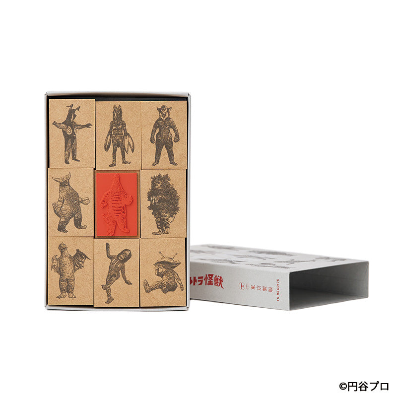 ゴム印セット Rubber Stamp Collection ULTRAMAN ウルトラ怪獣 1966