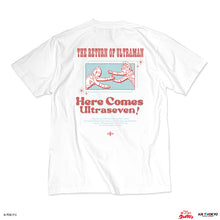 画像をギャラリービューアに読み込む, AIR TWOKYO アメコミイラストTシャツ ウルトラセブン&ウルトラマンジャック