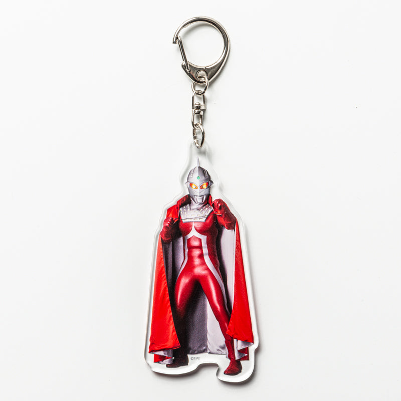 ゴジラとウルトラマン　フィギュアとキーホルダーセット 地球征服ゴジラ Vサインゴジラ キーホルダーセットの通販 by