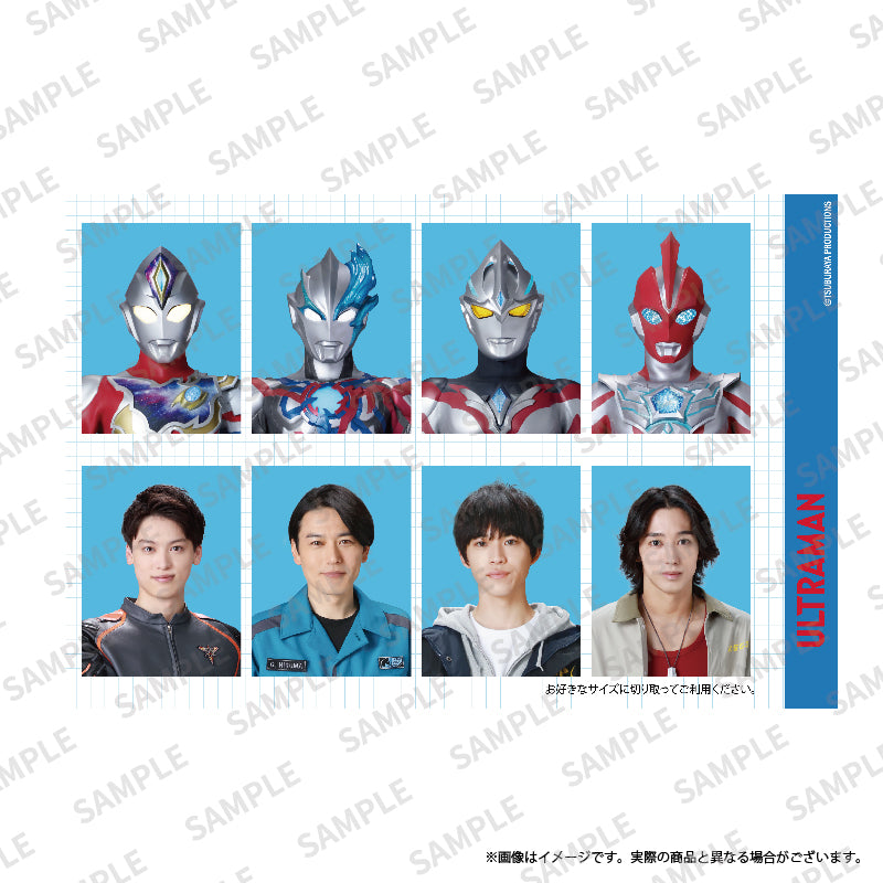 証明写真風ステッカー ニュージェネレーションウルトラマン vol.4