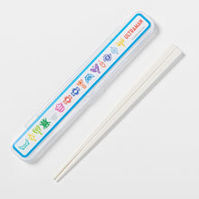 画像をギャラリービューアに読み込む, お箸＆ケースセット ニュージェネレーションウルトラマン アイコン総柄
