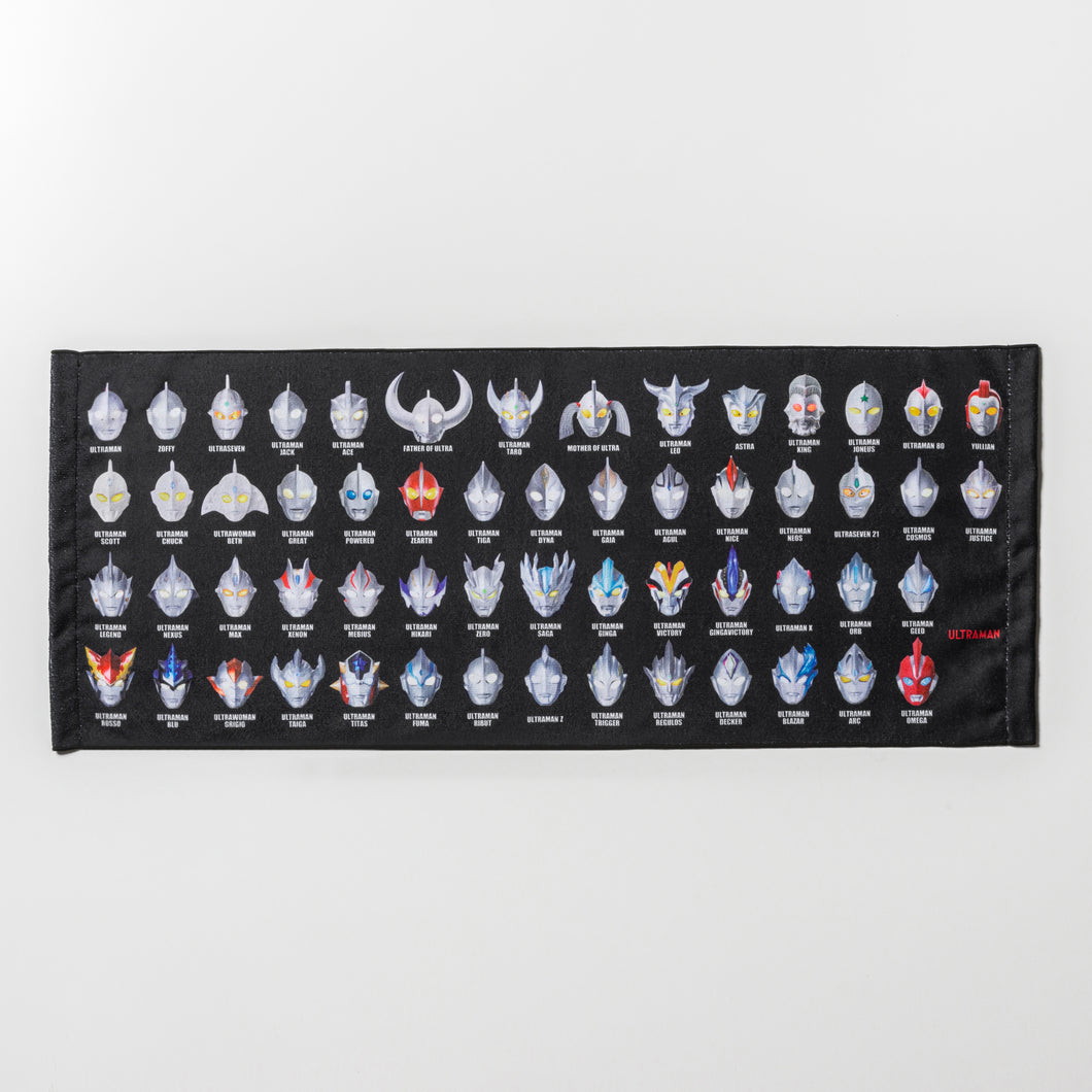 フェイスタオル ULTRA HEROES ウルトラマン～ウルトラマンオメガ