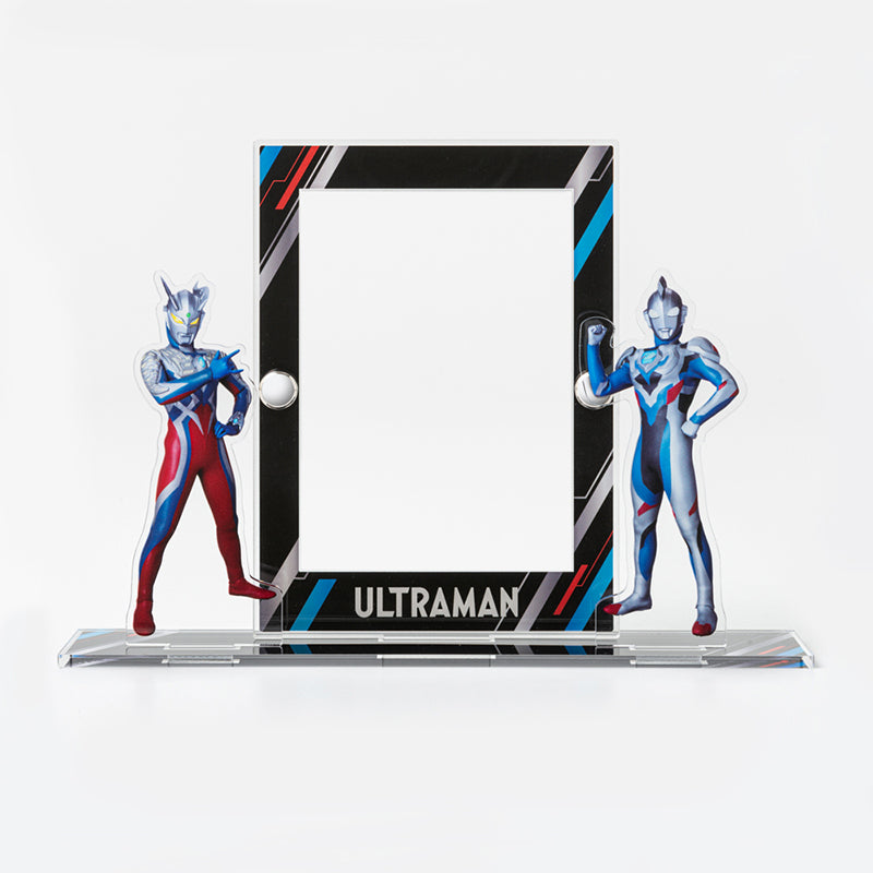 アクリルスタンド付きカードディスプレイ ウルトラマンゼロ＆ウルトラマンゼット