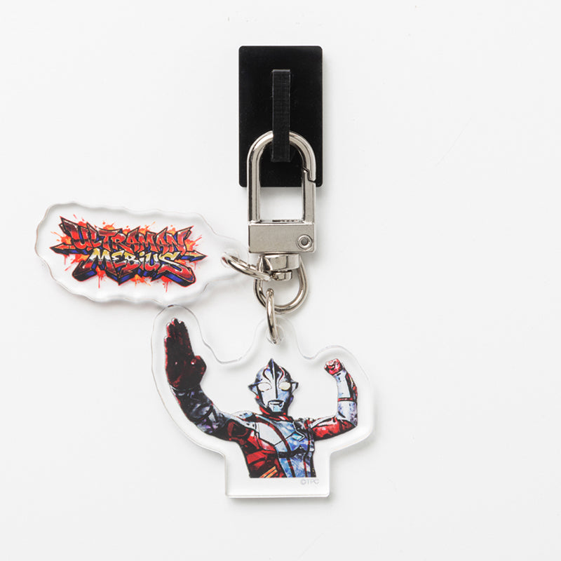 2連アクリルチャーム グラフィティアート ウルトラマンメビウス