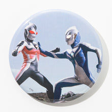 画像をギャラリービューアに読み込む, ランダム缶バッジ ウルトラマンコスモス 全10種
