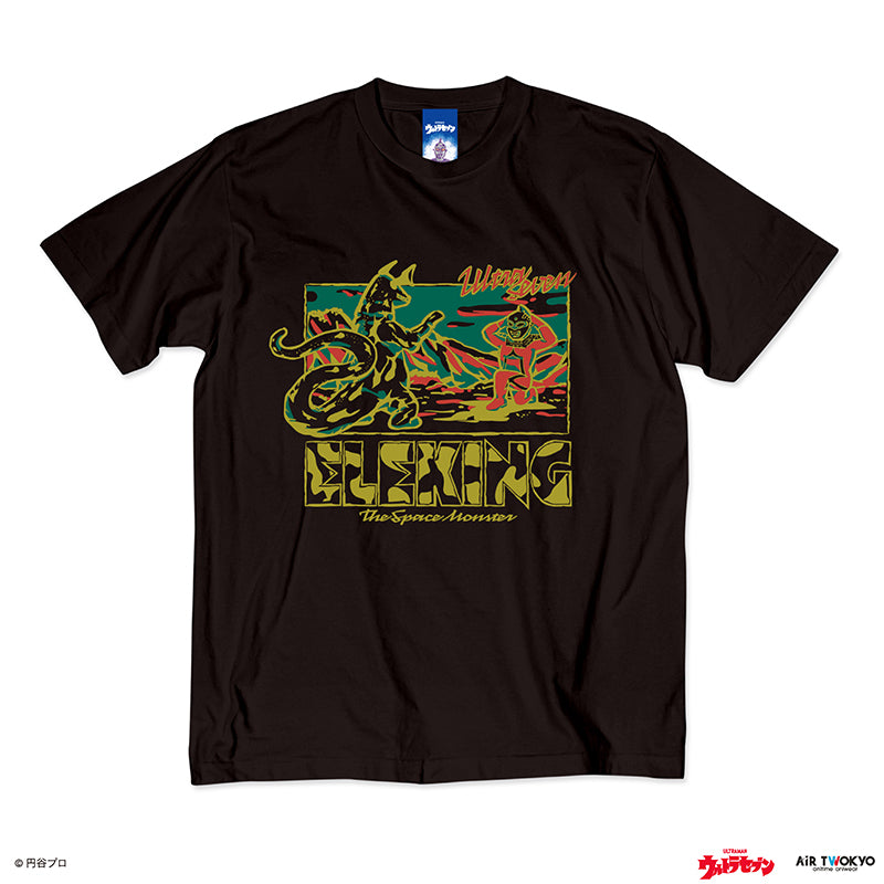 AIR TWOKYO アメコミイラストTシャツ ウルトラセブン＆エレキング