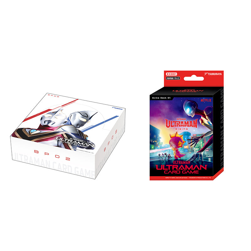ウルトラマンカードゲーム エクストラゼットデッキ01 4個セット 予約商品】ウルトラマン カードゲーム エクストラセット02 The